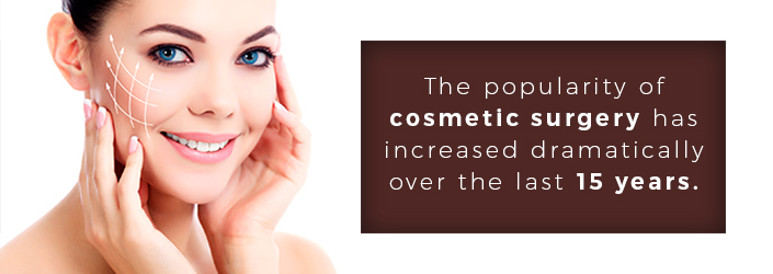 popularity of cosmetic surgery